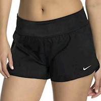 Short Ropa de Baño Mujer Nike Solid Element Negro